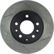 Disc Brake Rotor - Front Left Driver Side - Centric 126.45075SL