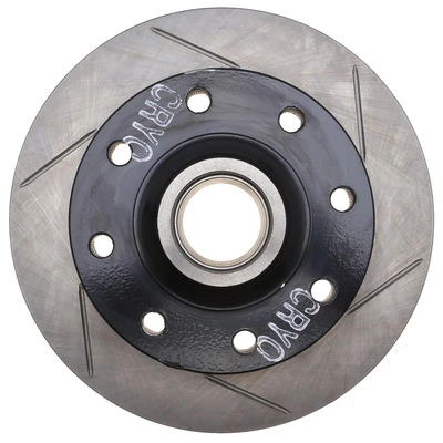 Disc Brake Rotor - Front Left Driver Side - Centric 126.66002CSL