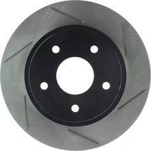 Disc Brake Rotor - Rear Left Driver Side - Centric 126.67071SL