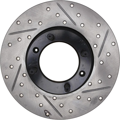 Disc Brake Rotor - Front Left Driver Side - Centric 127.02004L