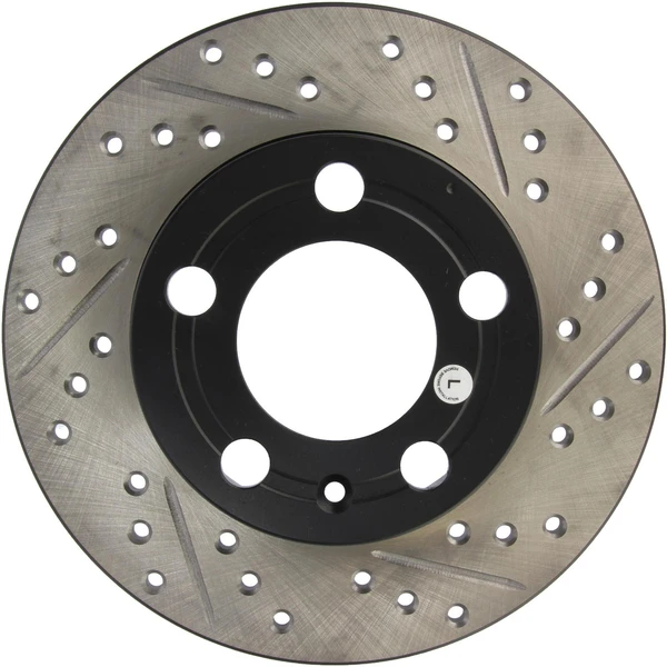 Centric 127.33057CL Brake Rotor Rear Left Driver Side