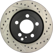 Centric 127.33069L Brake Rotor Rear Left Driver Side