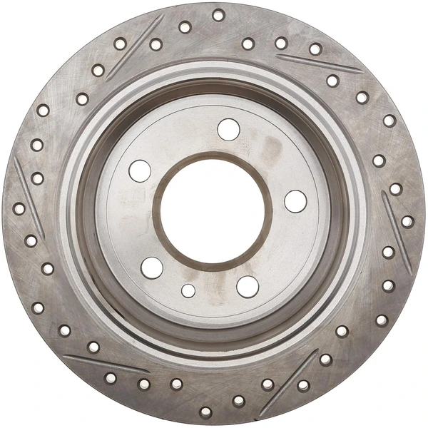 Centric 127.34016CL Brake Rotor Rear Left Driver Side