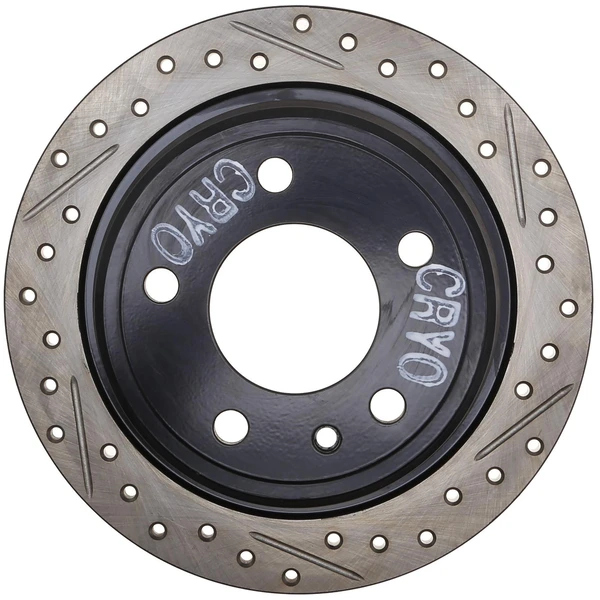 Centric 127.34016CL Brake Rotor Rear Left Driver Side