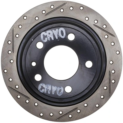 Disc Brake Rotor - Rear Right Passenger Side - Centric 127.34016CR