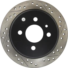 Disc Brake Rotor - Rear Left Driver Side - Centric 127.34019L