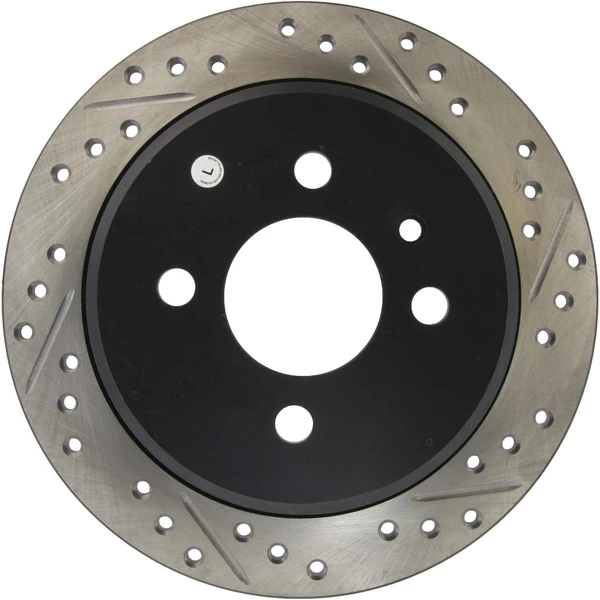 Centric 127.34019L Brake Rotor Rear Left Driver Side