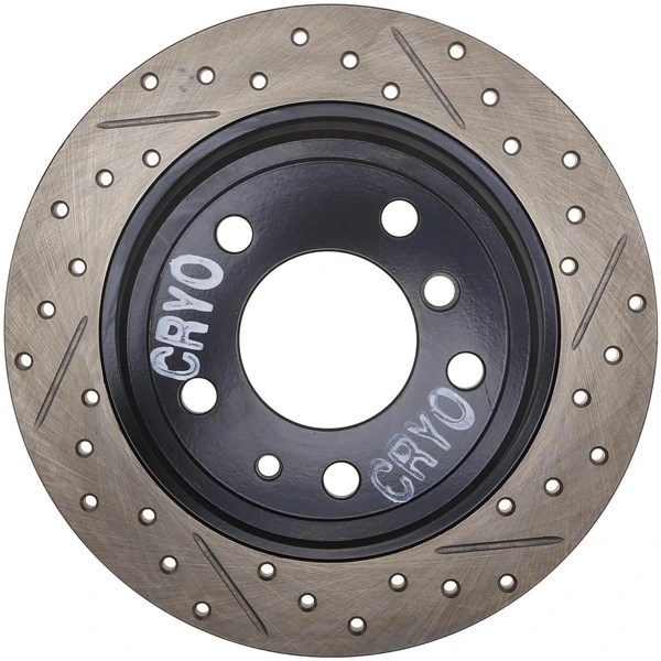 Centric 127.34025CL Brake Rotor Rear Left Driver Side