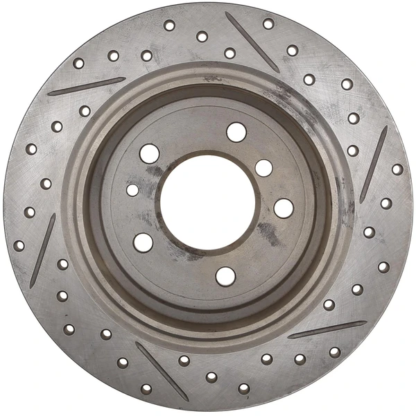 Centric 127.34025CR Brake Rotor Rear Right Passenger Side
