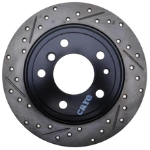 Disc Brake Rotor - Rear Right Passenger Side - Centric 127.34025R
