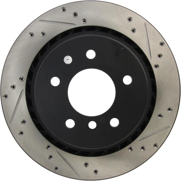 Centric 127.34036L Brake Rotor Rear Left