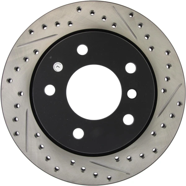 Centric 127.34044L Brake Rotor Rear Left Driver Side