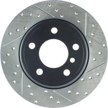 Disc Brake Rotor - Rear Left Driver Side - Centric 127.34051L