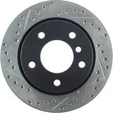 Disc Brake Rotor - Rear Right Passenger Side - Centric 127.34069R