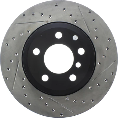 Disc Brake Rotor - Front Left Driver Side - Centric 127.34075L