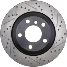 Disc Brake Rotor - Rear Left Driver Side - Centric 127.34076L