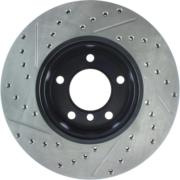 Centric 127.34077L Brake Rotor Front Left Driver Side