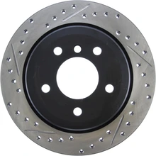 Disc Brake Rotor - Rear Right Passenger Side - Centric 127.34091R