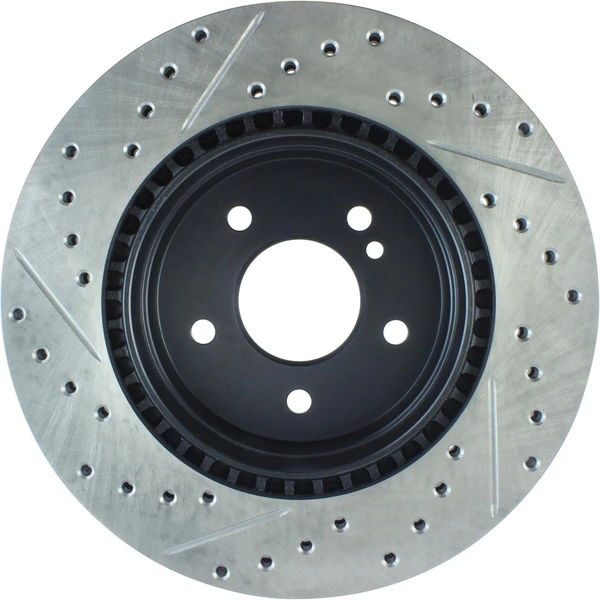 Centric 127.34097L Brake Rotor Rear Left Driver Side