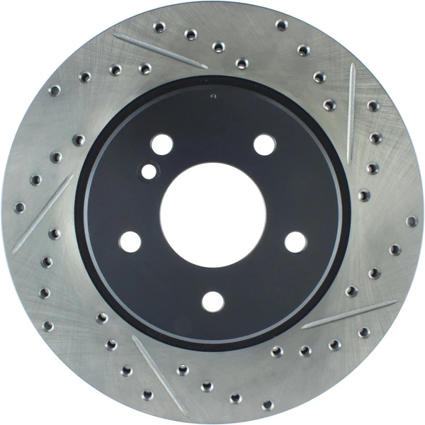 Centric 127.34097L Brake Rotor Rear Left Driver Side
