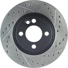 Disc Brake Rotor - Front Left Driver Side - Centric 127.34100L