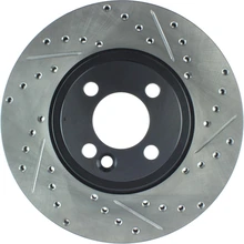 Disc Brake Rotor - Front Left Driver Side - Centric 127.34101L