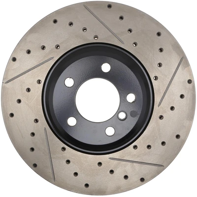 Disc Brake Rotor - Front Left Driver Side - Centric 127.34102L