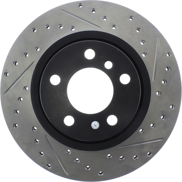 Centric 127.34139L Brake Rotor Rear Left Driver Side