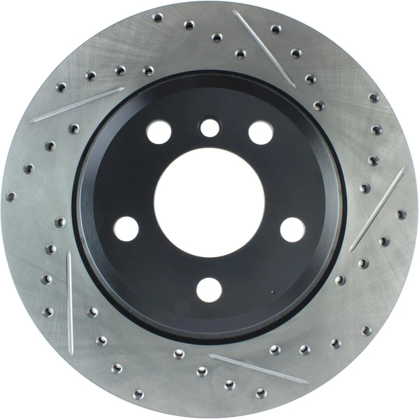 Centric 127.34141L Brake Rotor Rear Left Driver Side