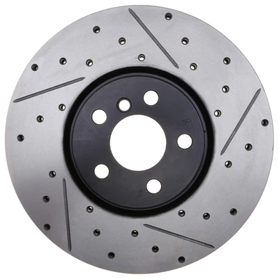 Disc Brake Rotor - Front Left Driver Side - Centric 127.34186L