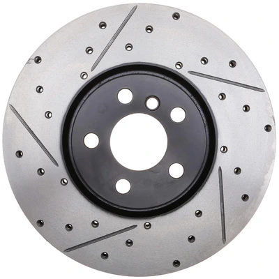 Disc Brake Rotor - Front Right Passenger Side - Centric 127.34186R