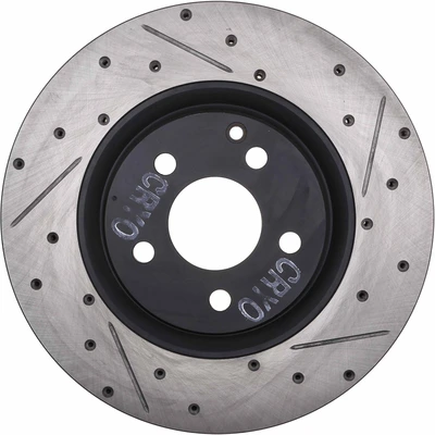 Disc Brake Rotor - Front Left Driver Side - Centric 127.35080CL
