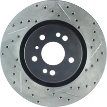 Disc Brake Rotor - Front Left Driver Side - Centric 127.35089L