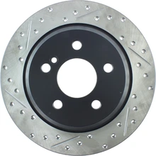 Disc Brake Rotor - Rear Right Passenger Side - Centric 127.35098R