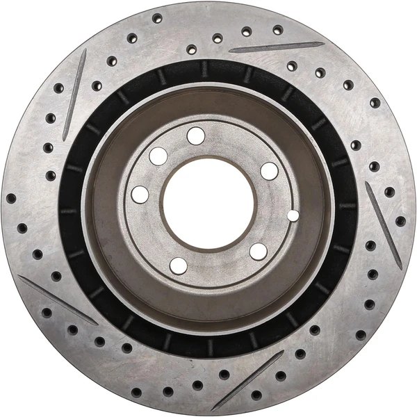 Centric 127.37044L Brake Rotor Rear Left Driver Side