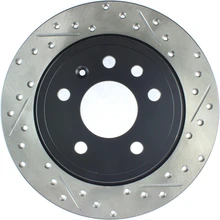 Disc Brake Rotor - Rear Left Driver Side - Centric 127.38013L