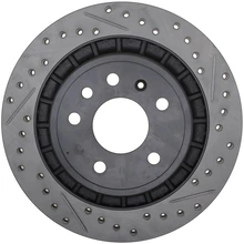 Disc Brake Rotor - Rear Left Driver Side - Centric 127.38015L