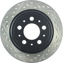 Disc Brake Rotor - Rear Right Passenger Side - Centric 127.39025R