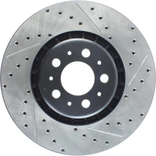 Disc Brake Rotor - Front Left Driver Side - Centric 127.39034L