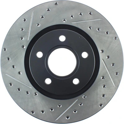 Disc Brake Rotor - Front Right Passenger Side - Centric 127.39037CR