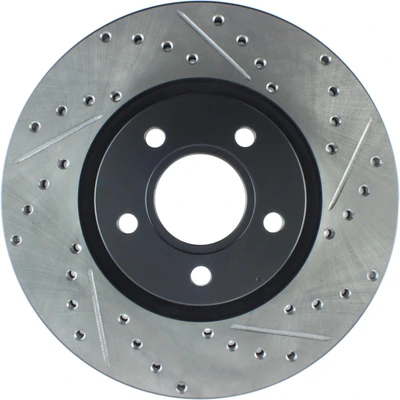 Disc Brake Rotor - Front Left Driver Side - Centric 127.39037L