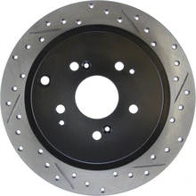 Disc Brake Rotor - Rear Left Driver Side - Centric 127.40053L