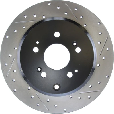 Disc Brake Rotor - Rear Left Driver Side - Centric 127.40072CL