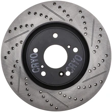 Disc Brake Rotor - Front Left Driver Side - Centric 127.40094CL