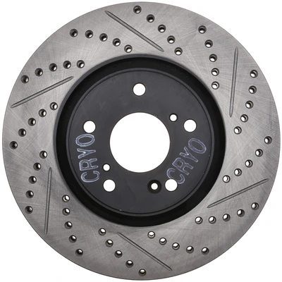 Disc Brake Rotor - Front Left Driver Side - Centric 127.40094CL