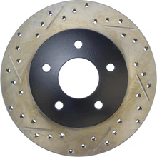 Disc Brake Rotor - Rear Right Passenger Side - Centric 127.42037R