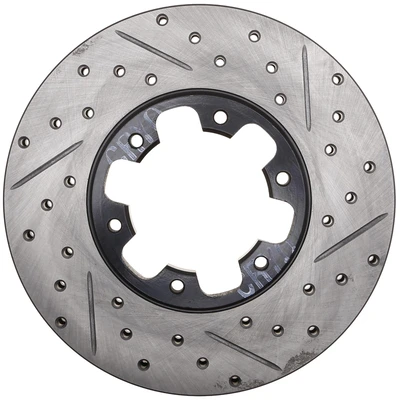 Disc Brake Rotor - Front Left Driver Side - Centric 127.42063CL