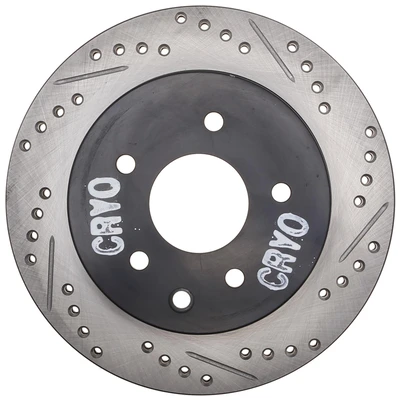 Disc Brake Rotor - Rear Left Driver Side - Centric 127.42072CL