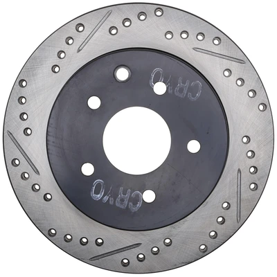 Disc Brake Rotor - Rear Right Passenger Side - Centric 127.42072CR