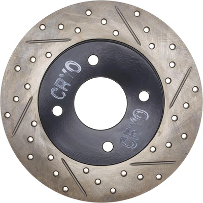 Disc Brake Rotor - Rear Left Driver Side - Centric 127.42082CL